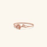  Nhẫn vàng 18k nữ hình hoa hồng đẹp | Gix Jewel 