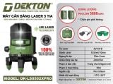  Máy cân bằng Laser 5 tia Dekton DK - LS 0502 XPRO 