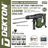  Máy đục bê tông Dekton DK - DH3502PRO / DK - DH3502XPRO 