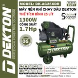  (Voucher Giảm Giá) Máy nén khí chạy dầu Dekton DK - AC25XDR 