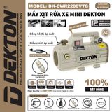  Máy rửa xe gia đình Dekton DK - CWR2200VTG 