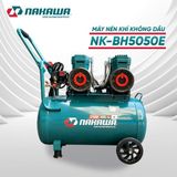  Máy nén khí không dầu NAKAWA NK-BH5050E - 50L - 5 HP - 2 đầu độc lập 