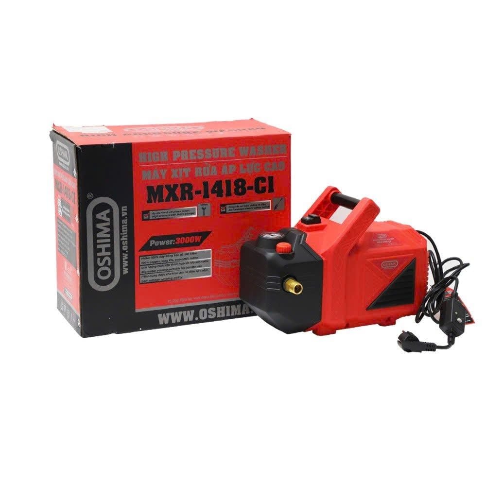  Máy rửa xe áp lực OSHIMA MXR-1418-C1 - 3000W - chống giật 