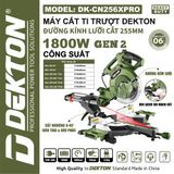  (KM 300K) Máy Cắt Ti Trượt Dekton DK - CN256XPRO 