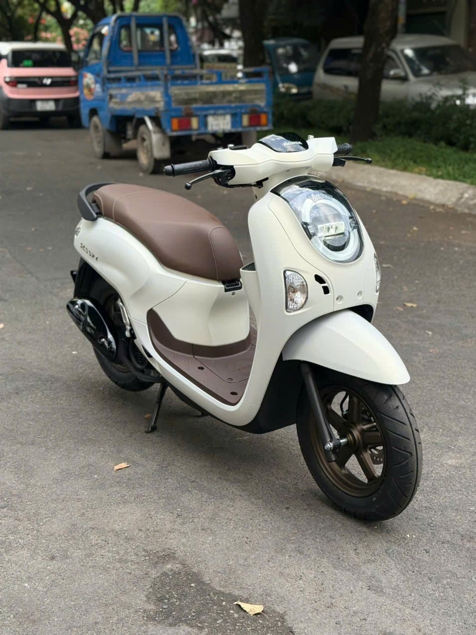  Scoopy 110 Trắng Nhám 
