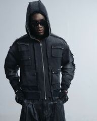 MULTI-P HOODIE / CHARCOAL