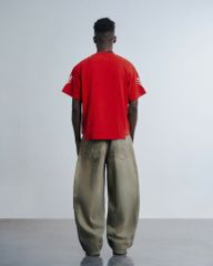 STITCHED TEE/ BLOOD