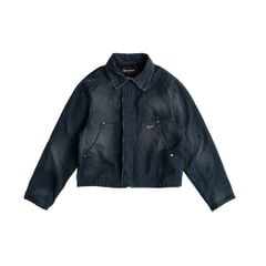 RIVET TRUCKER JACKET / INDIGO