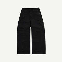 GW TRASH JEANS / BLACK
