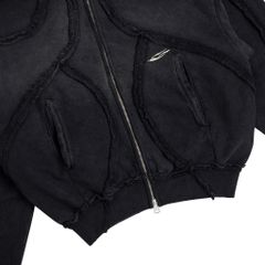 VEINS FULLZIP JACKET / CHARCOAL
