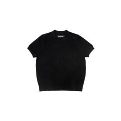 KNIT BABY TEE V.2 / BLACK
