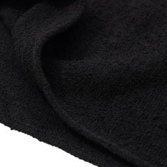 KNIT TURTLENECK SWEATER / BLACK