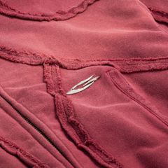 VEINS FULLZIP JACKET / BRICK