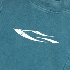 STITCHED TEE / TEAL
