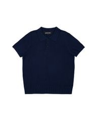 POLO KNIT TEE / NAVY
