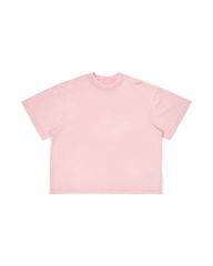 WASHED BOXY TEE / CORAL