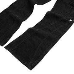 FLARED JEANS / BLACK