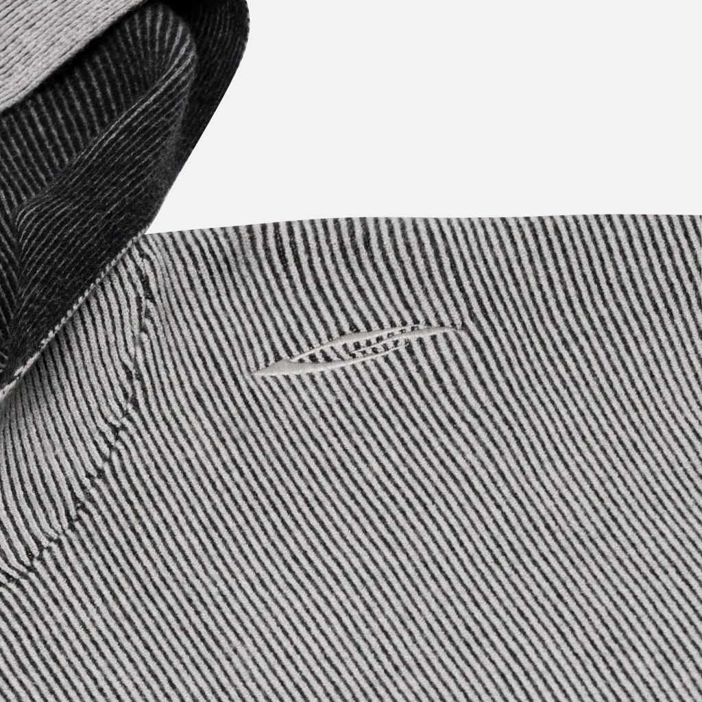 HOODED KNIT TEE / FOG