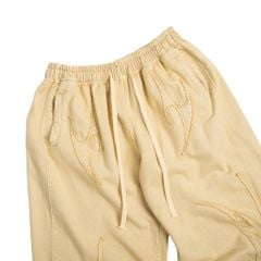 TRIBAL BAGGY JOGGER / BUTTER