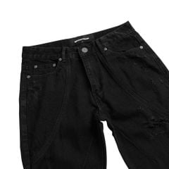 FLARED JEANS / BLACK