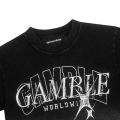 CLUB LABEL TEE / CHARCOAL