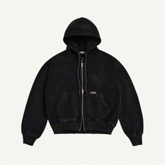 GW TRASH FULLZIP HOODIE / BLACK