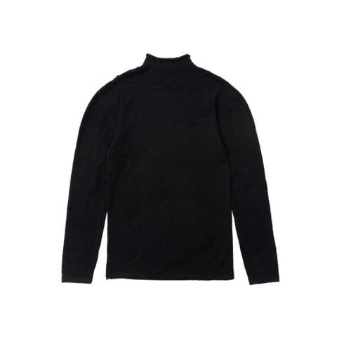 KNIT TURTLENECK SWEATER / BLACK 