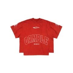 STITCHED TEE / BLOOD