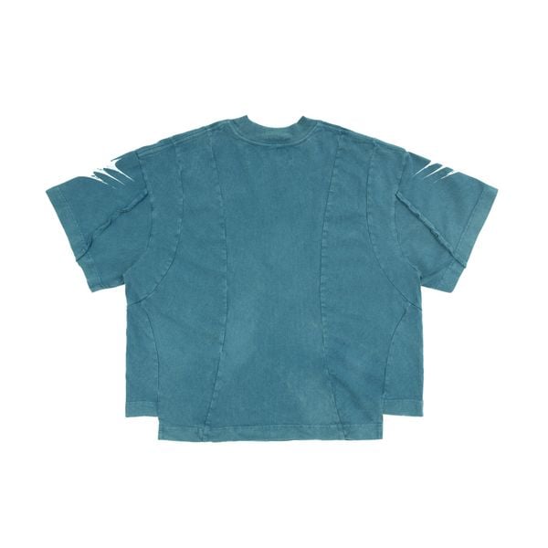  STITCHED TEE / TEAL 