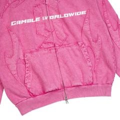 TRIBAL FULLZIP HOODIE / TAFFY