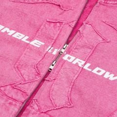 TRIBAL FULLZIP HOODIE / TAFFY