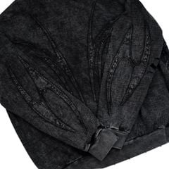 TRIBAL FULLZIP HOODIE / CHARCOAL