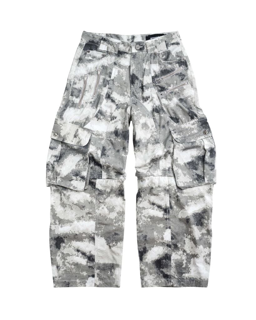 CAMO CARGO PANT / ASH