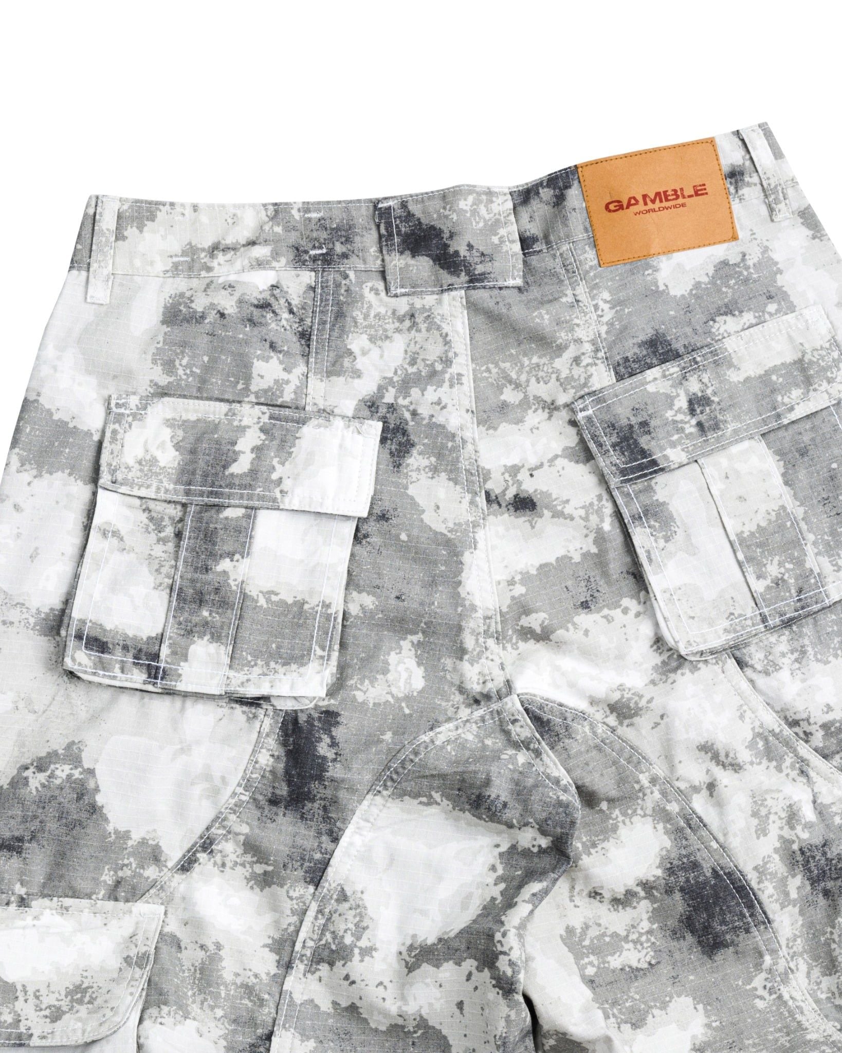 CAMO CARGO PANT / ASH