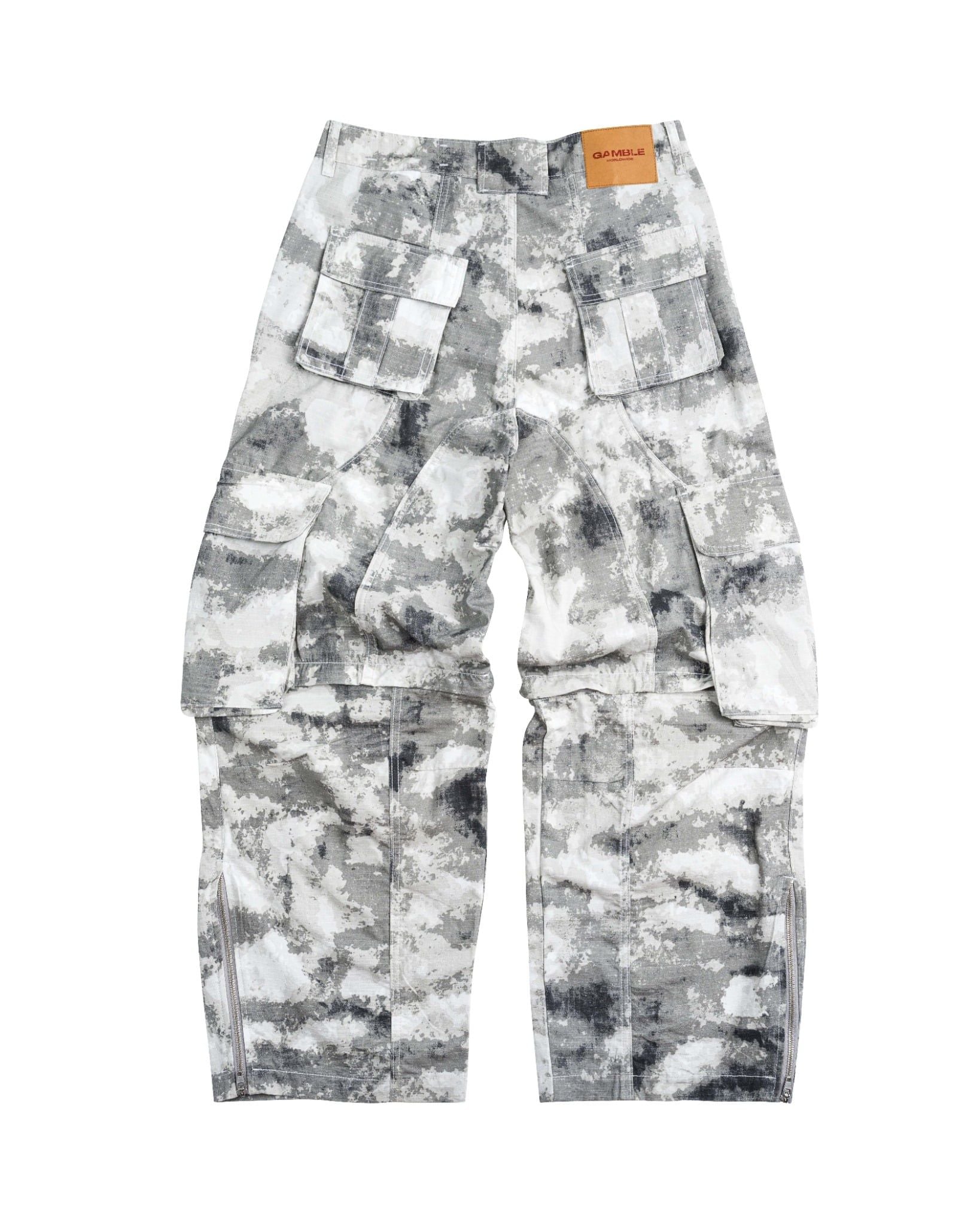 CAMO CARGO PANT / ASH