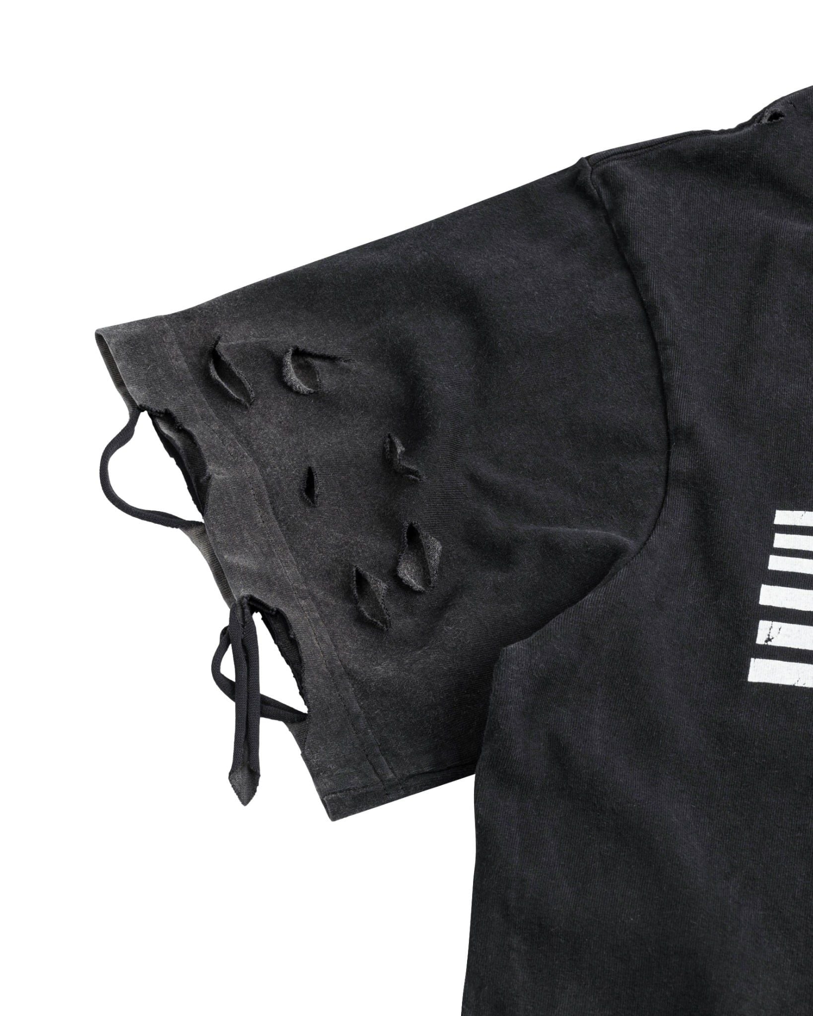UPSIDE DOWN TEE / CHARCOAL
