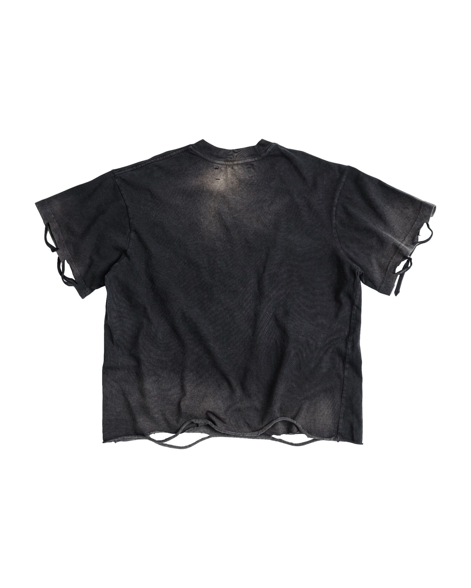UPSIDE DOWN TEE / CHARCOAL