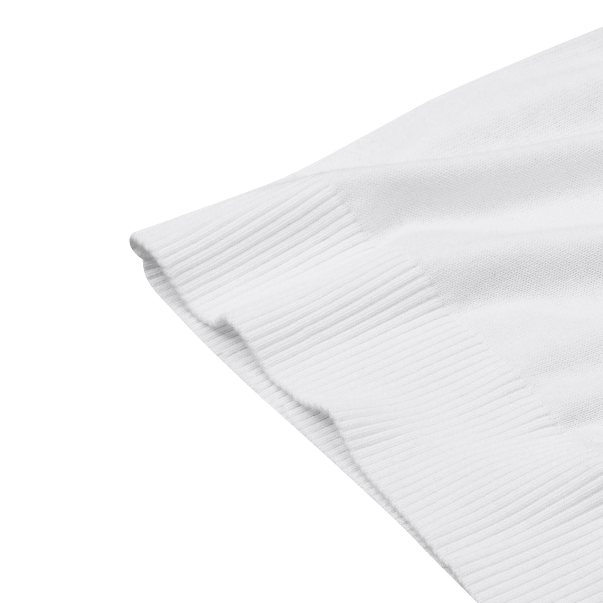 POLO KNIT TEE / WHITE
