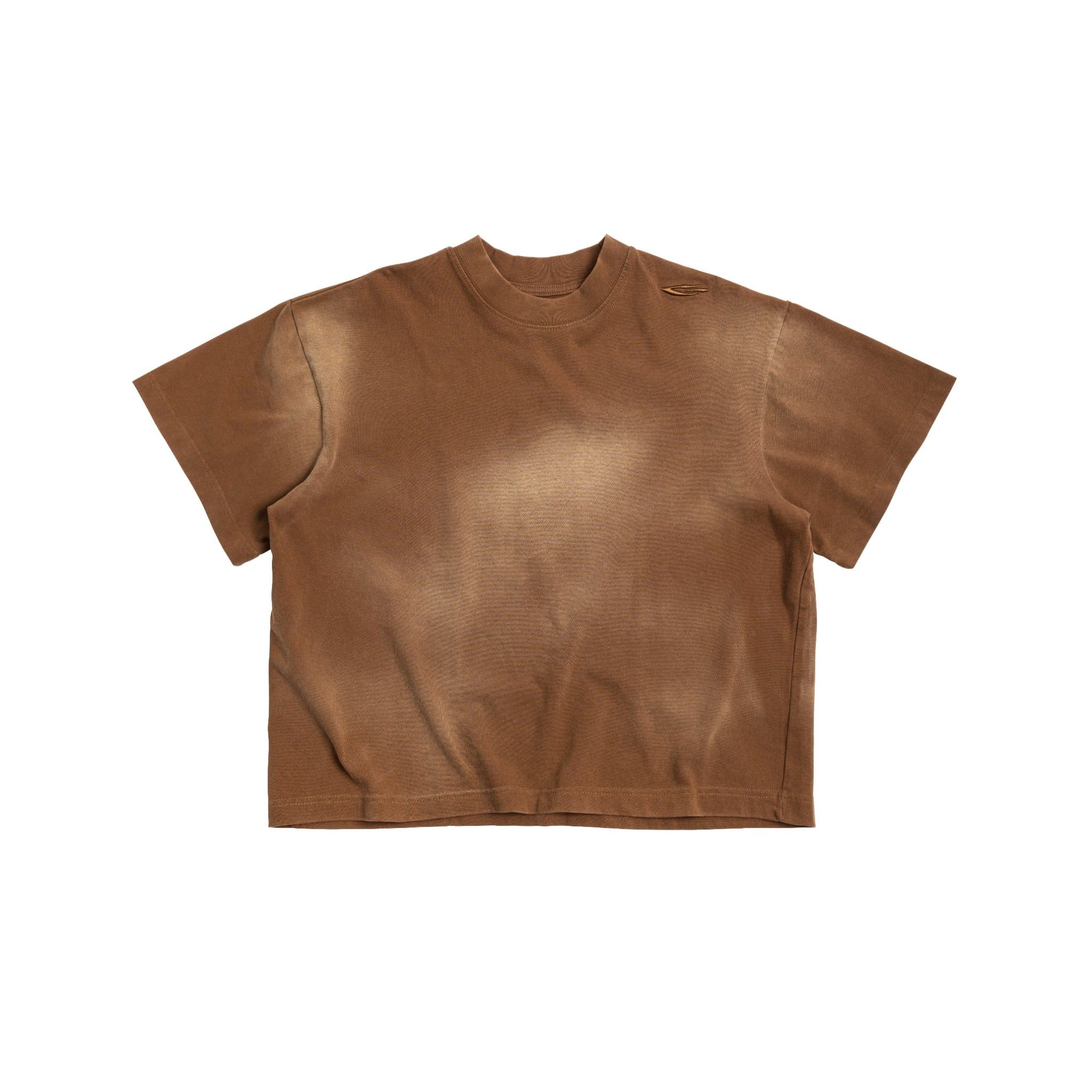WASHED BOXY TEE / AMBER