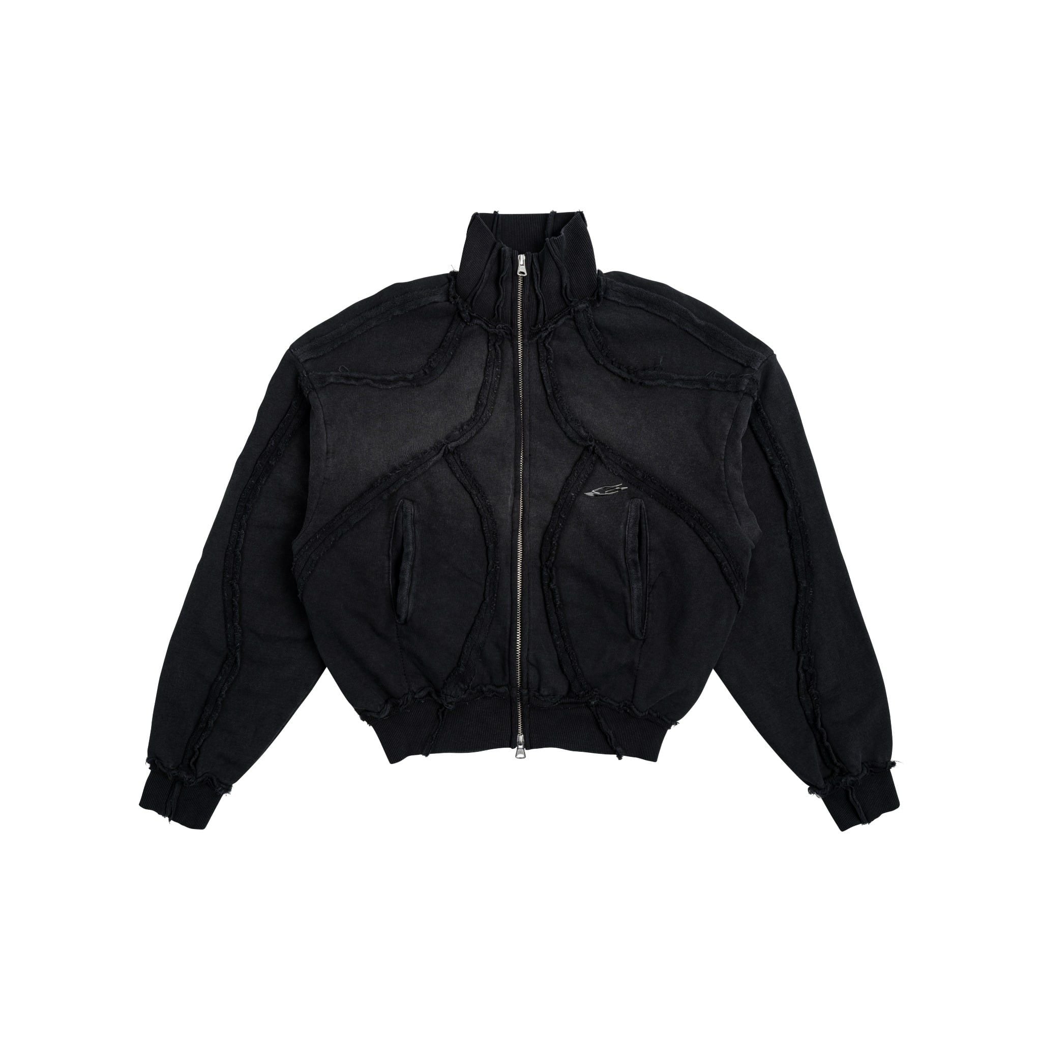 VEINS FULLZIP JACKET / CHARCOAL