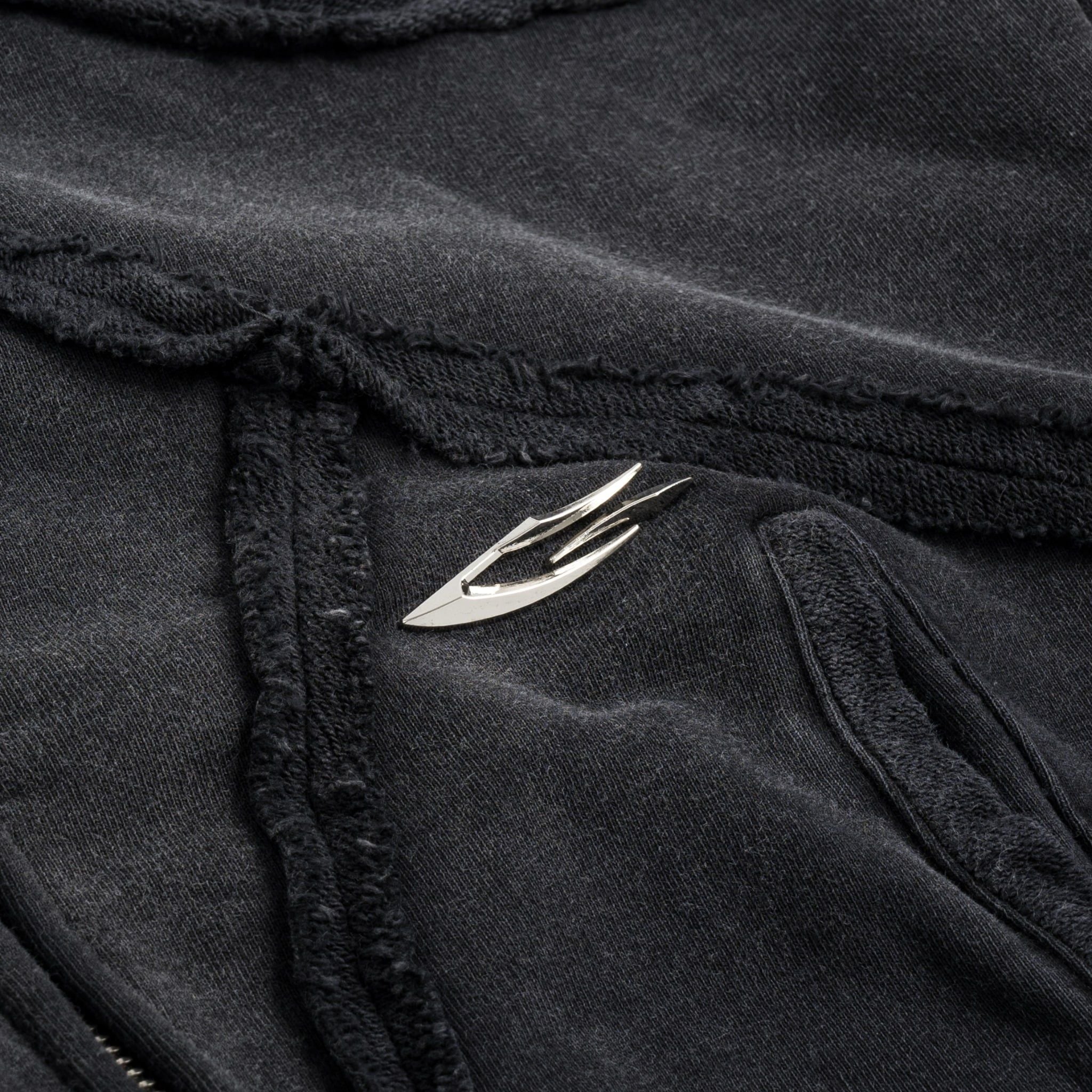 VEINS FULLZIP JACKET / CHARCOAL