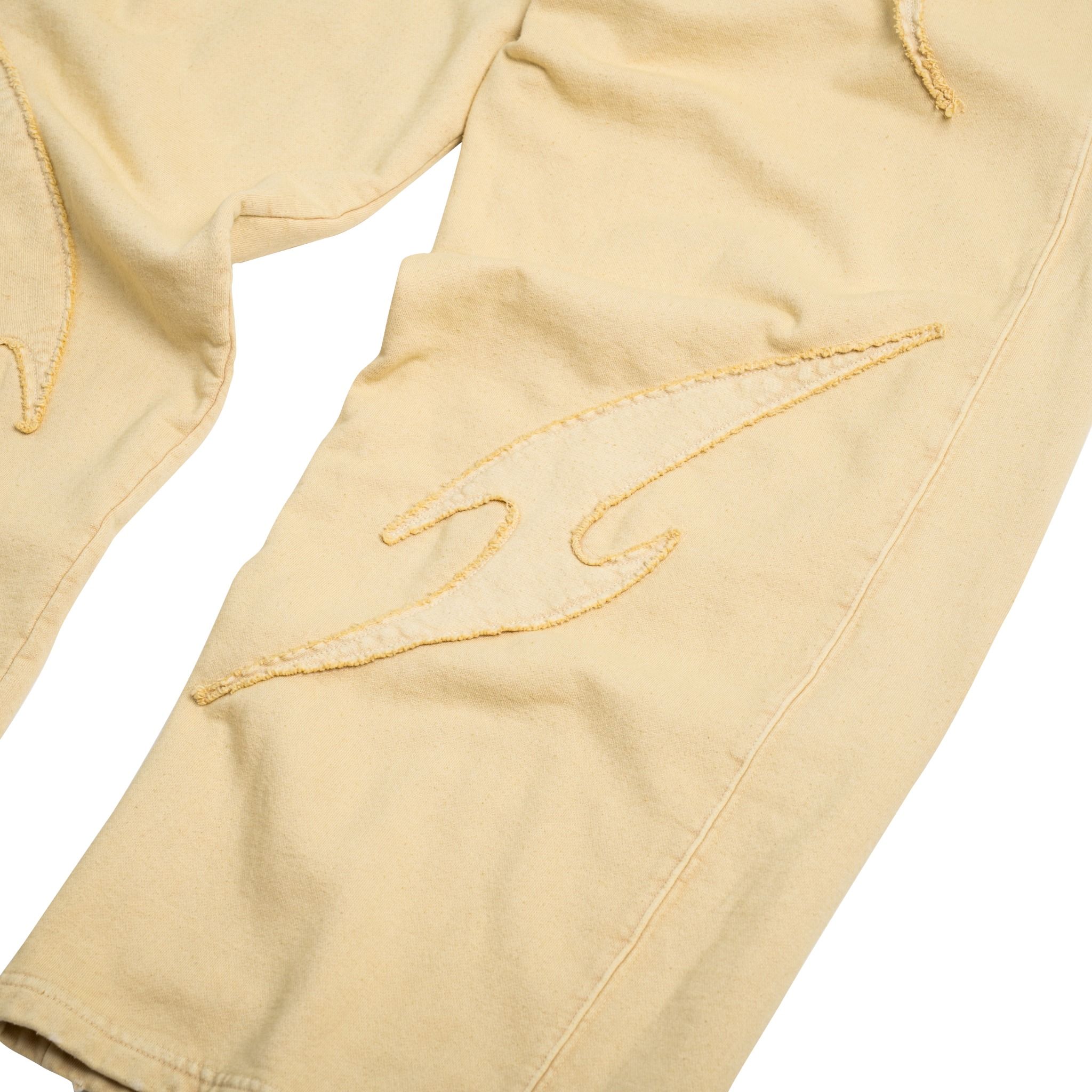TRIBAL BAGGY JOGGER / BUTTER
