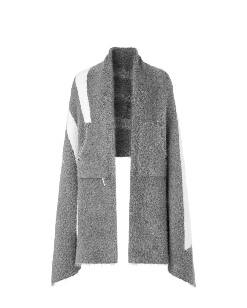 POCKET SCARF / GREY
