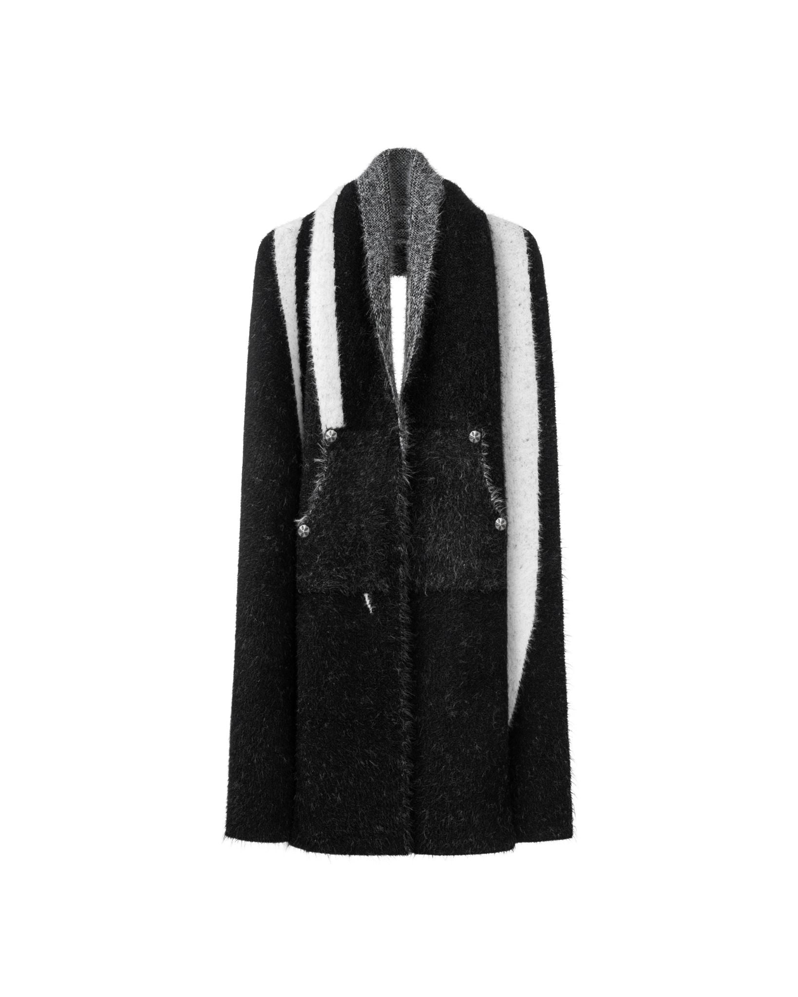 POCKET SCARF / BLACK