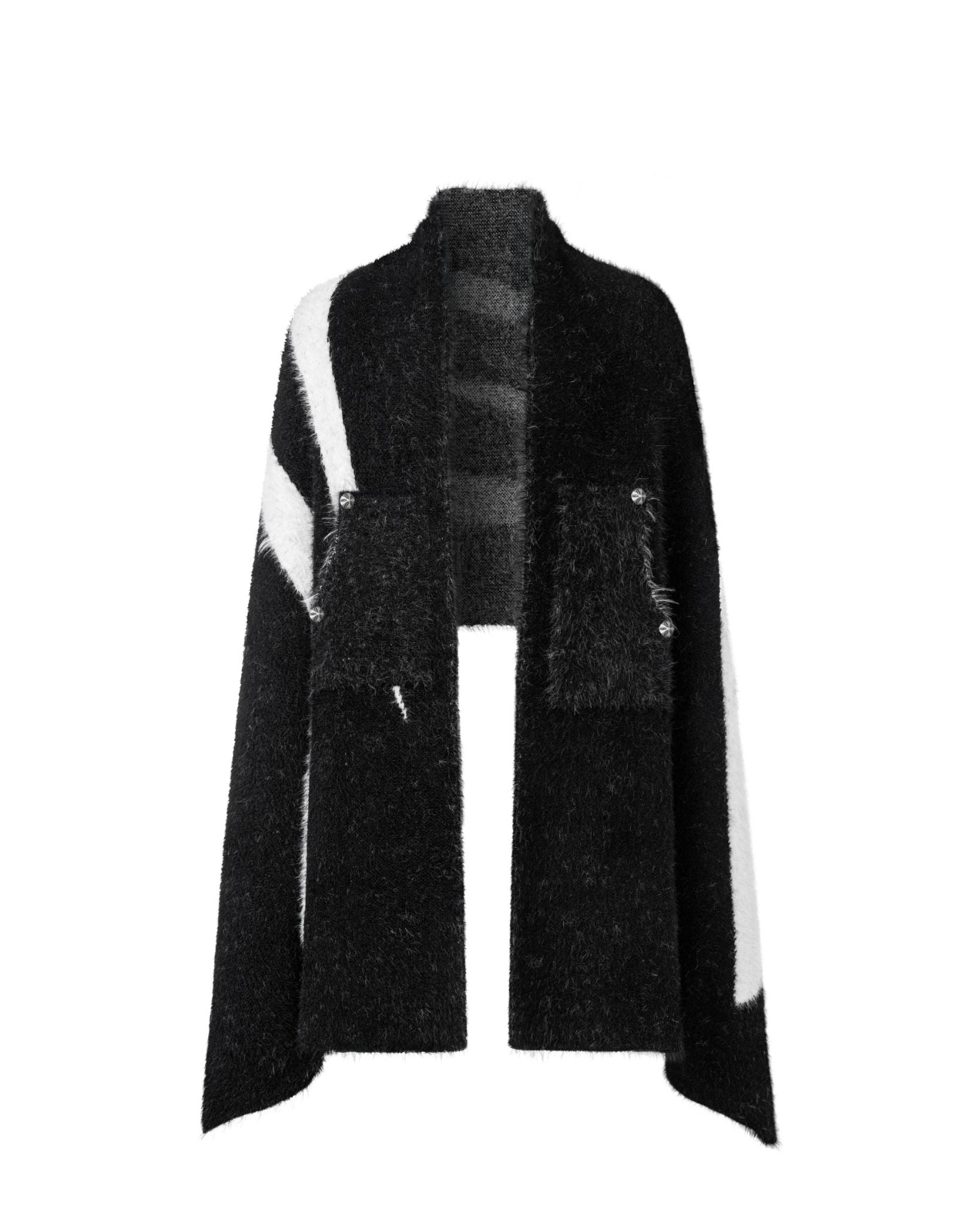 POCKET SCARF / BLACK