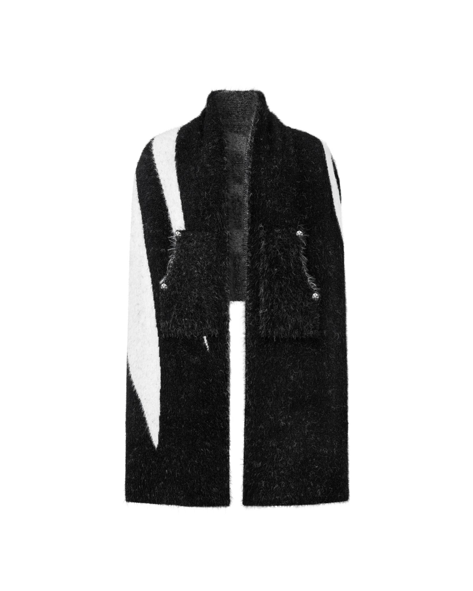 POCKET SCARF / BLACK