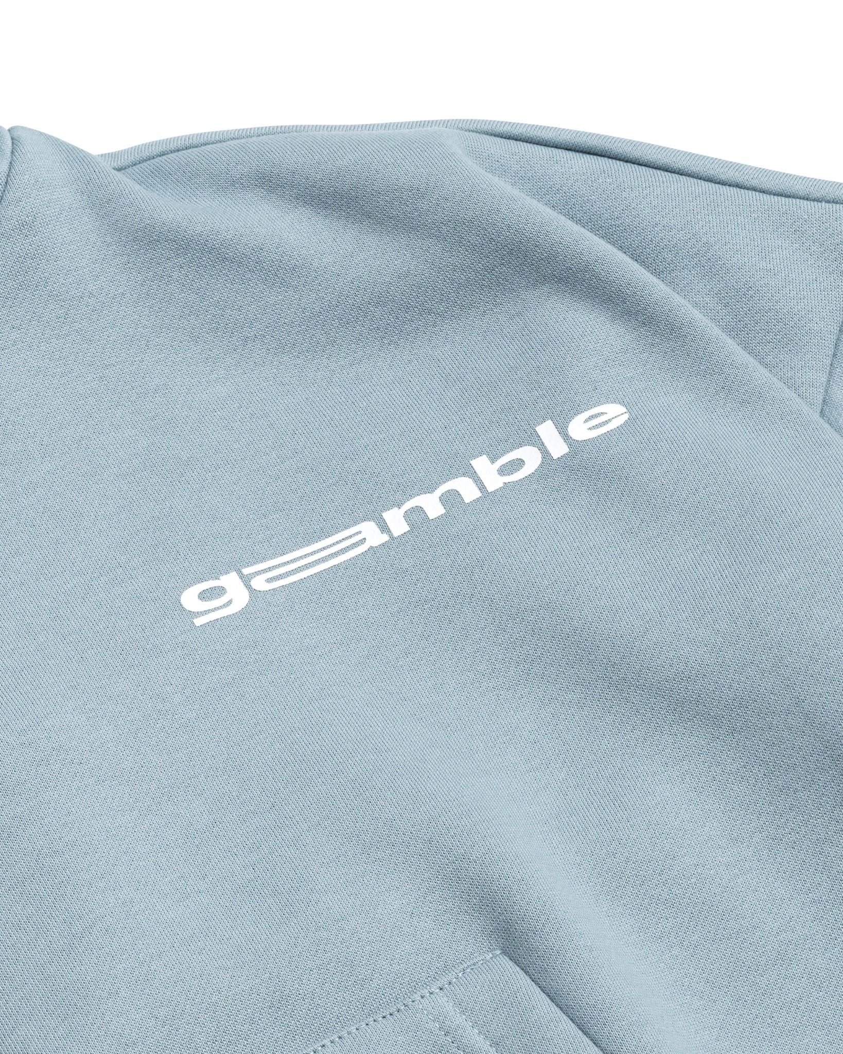 LOGO BOXY HOODIE / MIST