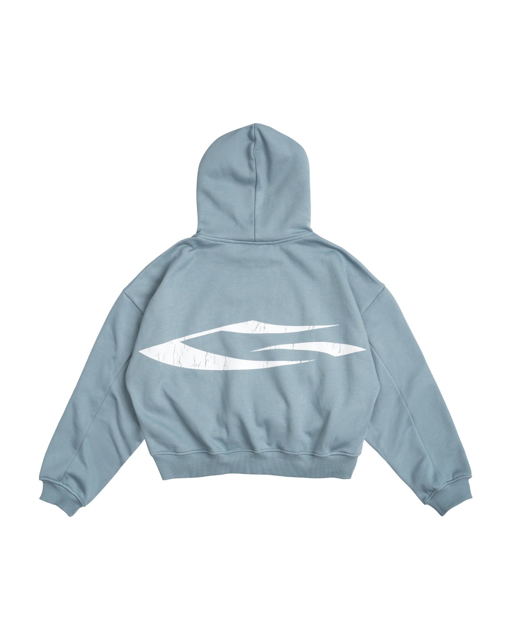 LOGO BOXY HOODIE / MIST