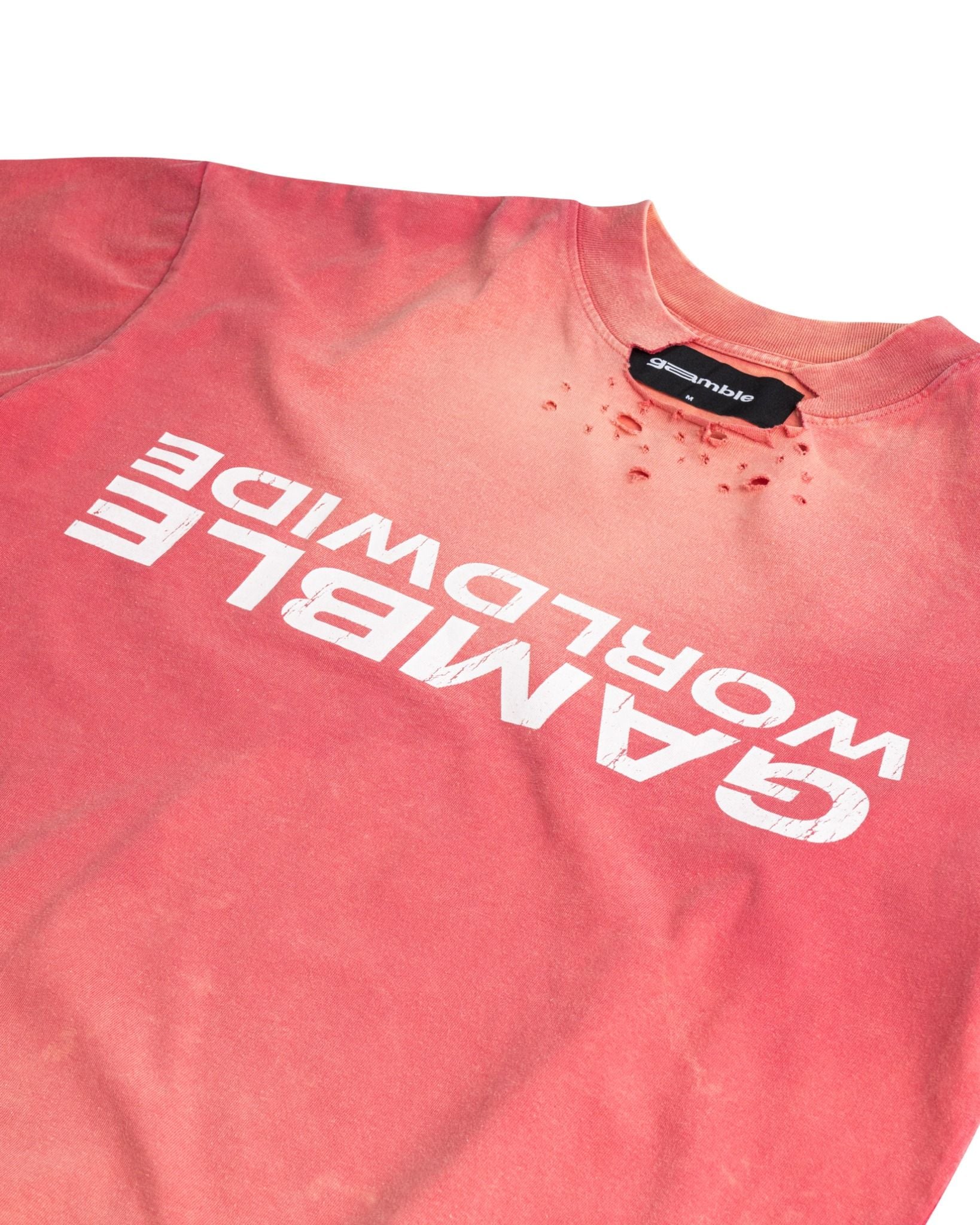 UPSIDE DOWN TEE / BLOOD