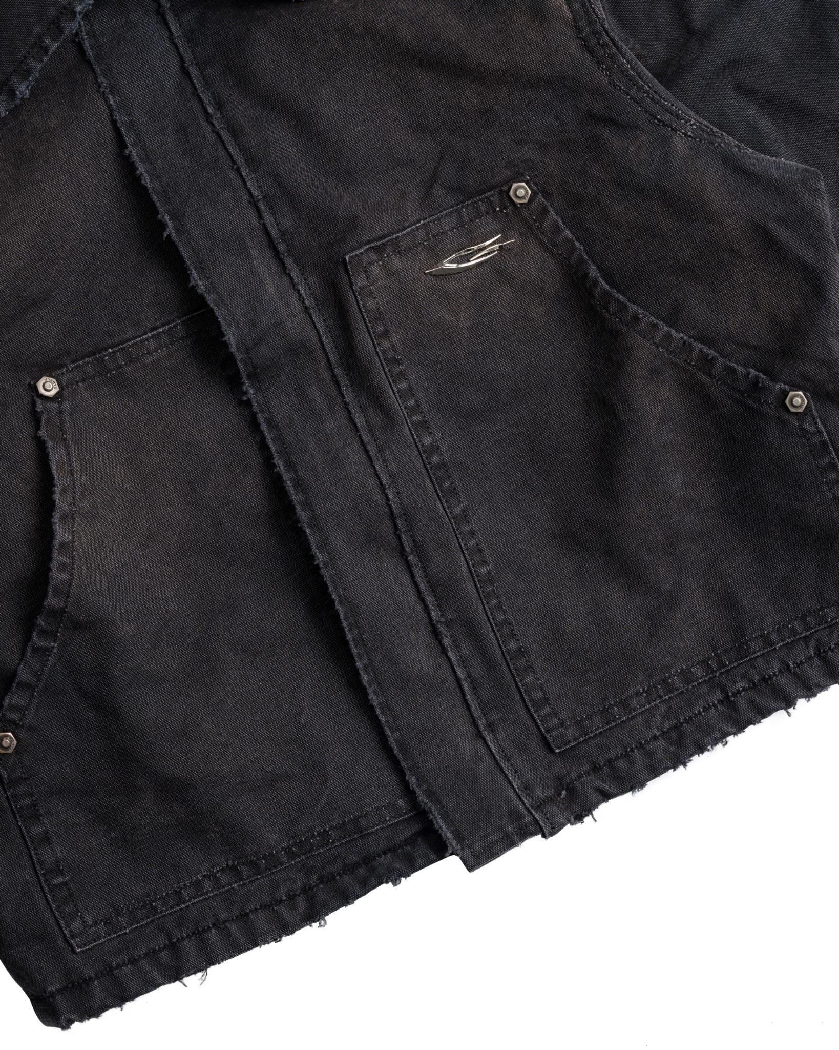 RIVET TRUCKER JACKET / COAL